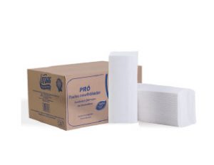 Papel Toalha Interfolhado Folha Simples 2400 folhas 26g